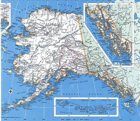 Mapa De Alaska 