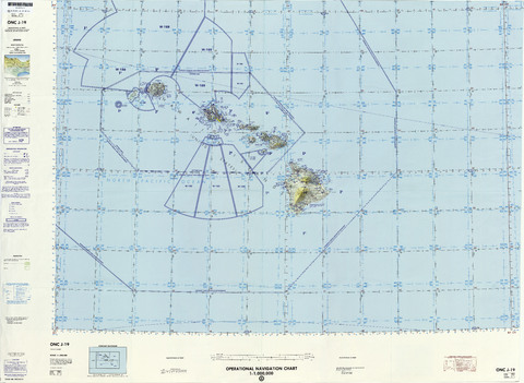 Carta aeronáutica de Hawái