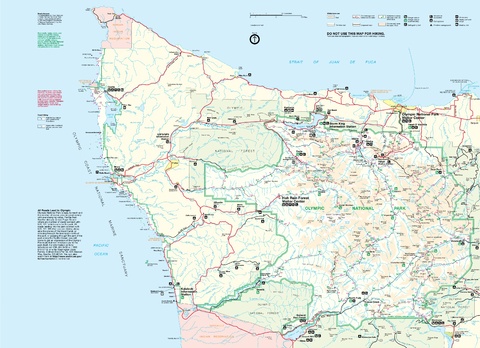 Olympic National Park Map | Gifex