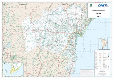 State of Bahía road map | Gifex