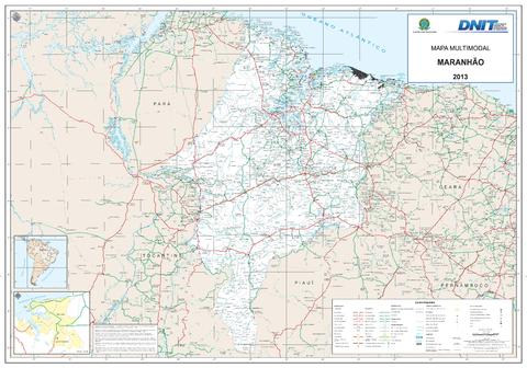 State of Maranhão road map