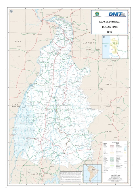 State of Tocantins road map