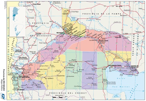 Río Negro map | Gifex