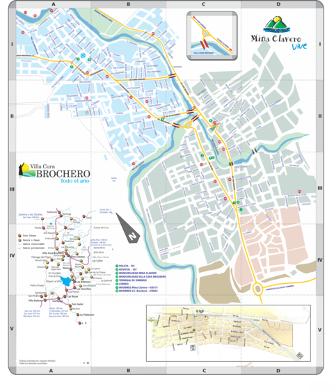 Map of Mina Clavero, Córdoba, Argentina