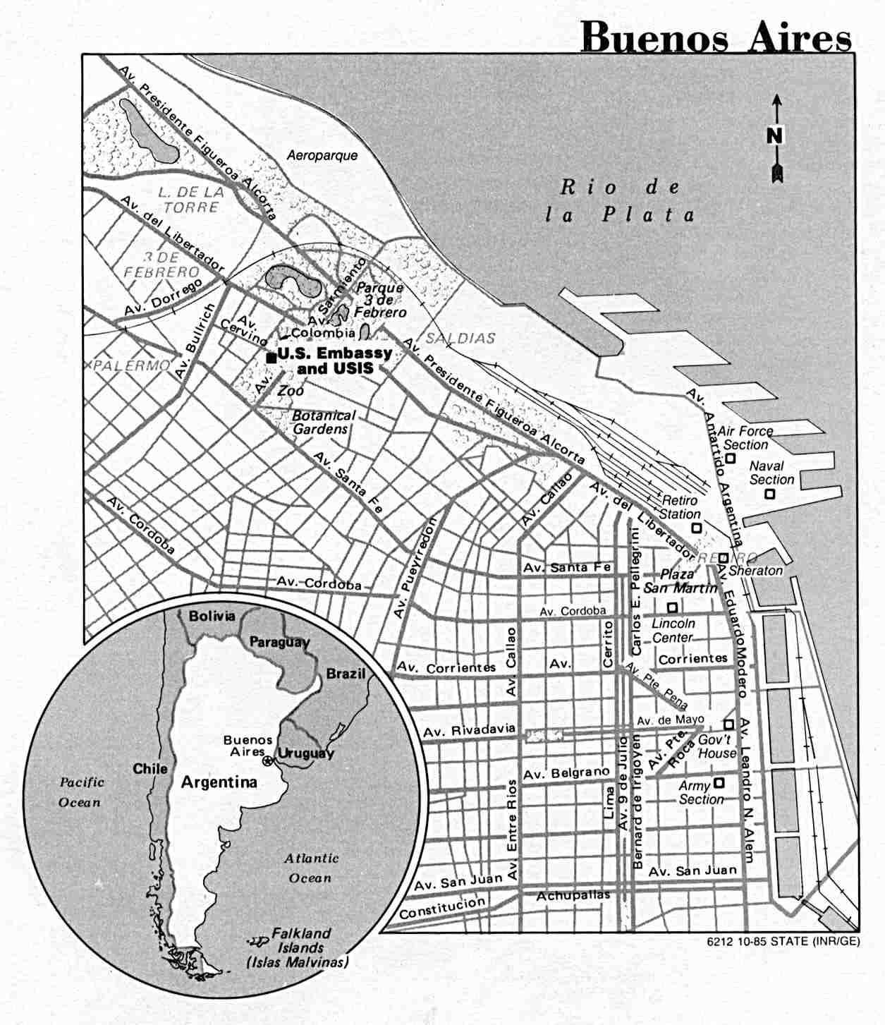 Buenos Aires City Map