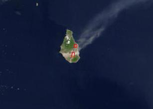 Mapa Satelital, Foto, Imagen Satelite, Foto, Imagen Satélite de la Isla de Montserrat