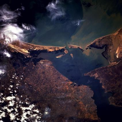 Photo, Image et Carte Satellite de la Ville de Maracaibo, Baie de Tablazo, Vénézuela