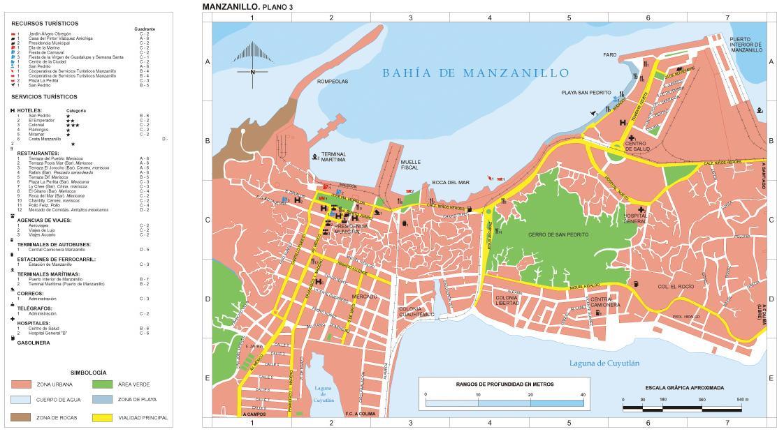 Maps Of Manzanillo Downtown Map Colima Mexico Mapa Owje | The Best Porn