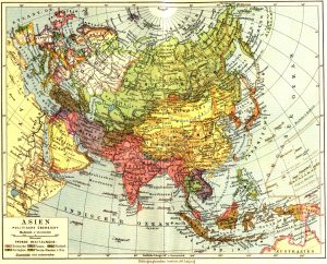 Mapa de Asia de 1932. Mapa de Asia de 1932.