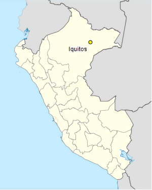 ¿Dónde se encuentra Iquitos?