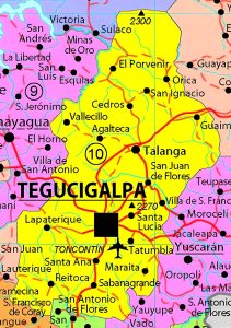 Principales ciudades del Departamento de Francisco Morazán.