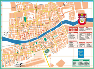 Mapa de la ciudad de Piura