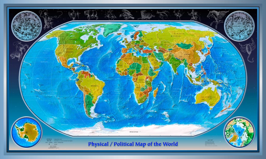 Mapa del Mundo.