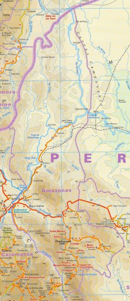 Geografía Del Departamento Peruano De Amazonas Galería De Mapas 4188