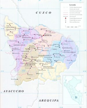 ¿Cuáles son las provincias del departamento de Apurímac?