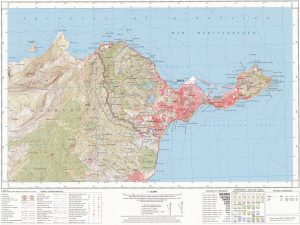 Mapa de Ceuta