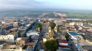 Vista de la ciudad de Tumbes.