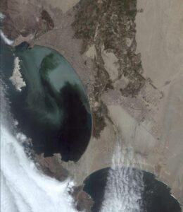 Foto satelital de Chimbote.
