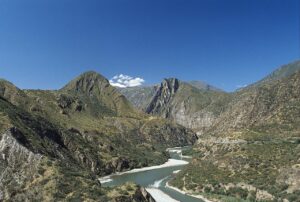Los Andes en la región de Ayacucho.