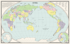 Mapa del mundo de 1936