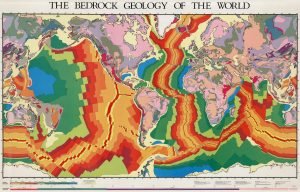 Mapa geológico mundial