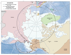 El Ártico, según la Ley de Investigación y Política Ártica de Estados Unidos de 1984. El Ártico, según la Ley de Investigación y Política Ártica de Estados Unidos de 1984.
